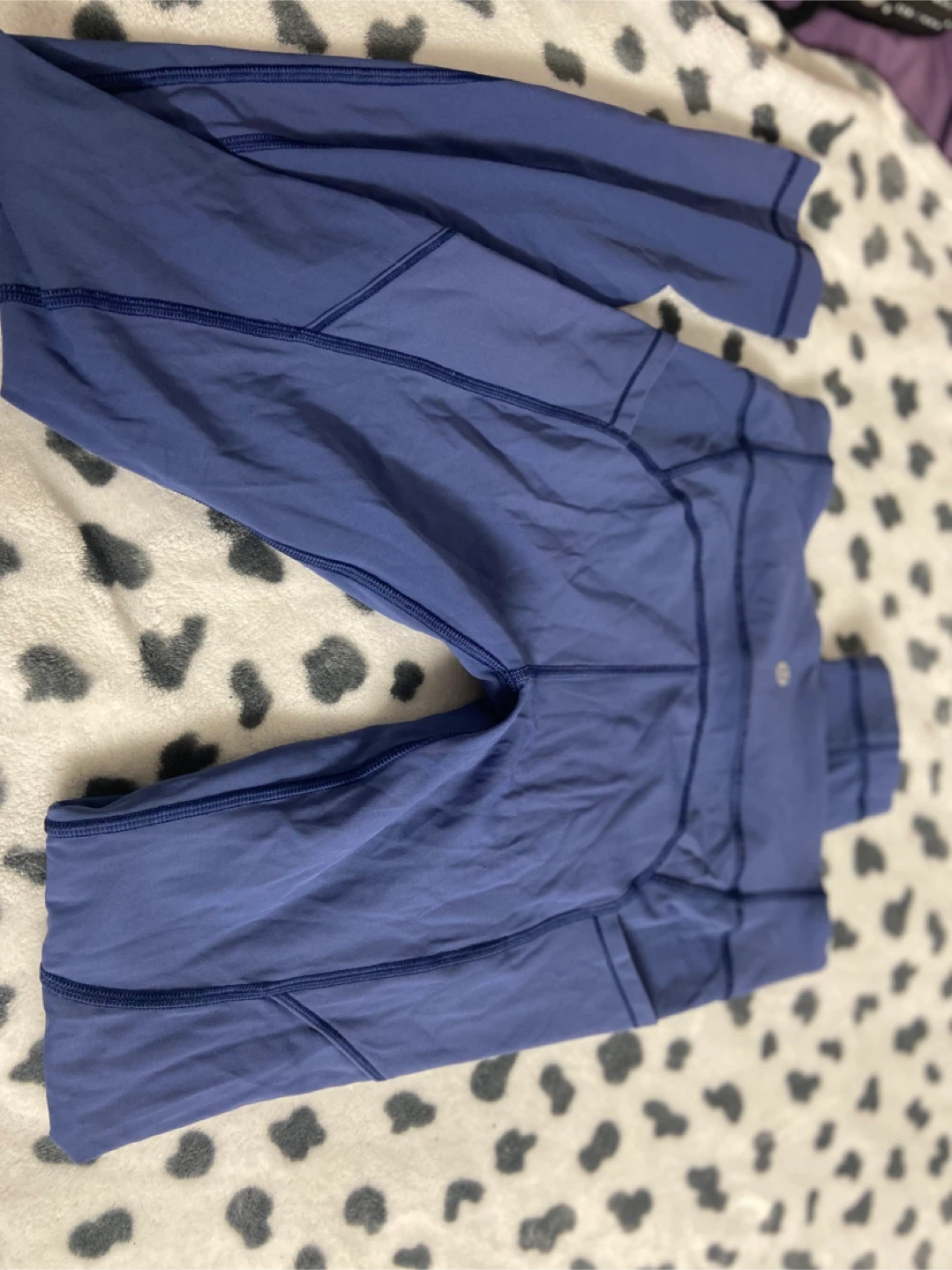 Lululemon Blue Leggings Size 6 - photo 3