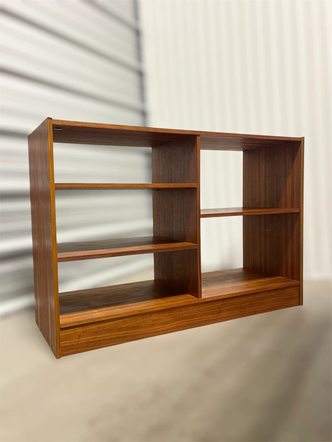 Mid-Century Modern Wood Bookcase - photo 2
