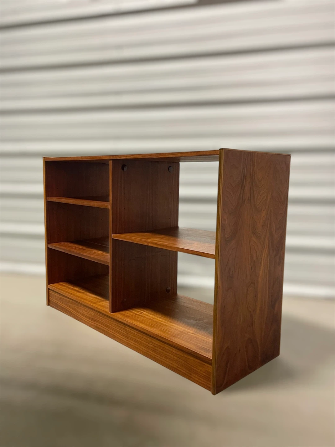 Mid-Century Modern Wood Bookcase - photo 3