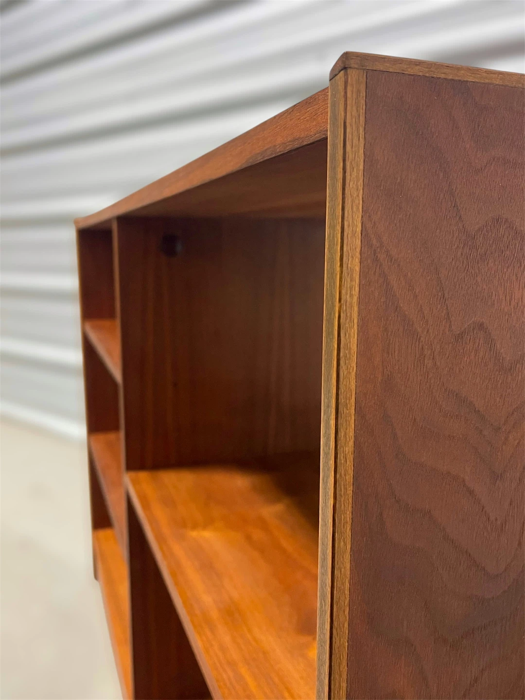 Mid-Century Modern Wood Bookcase - photo 5