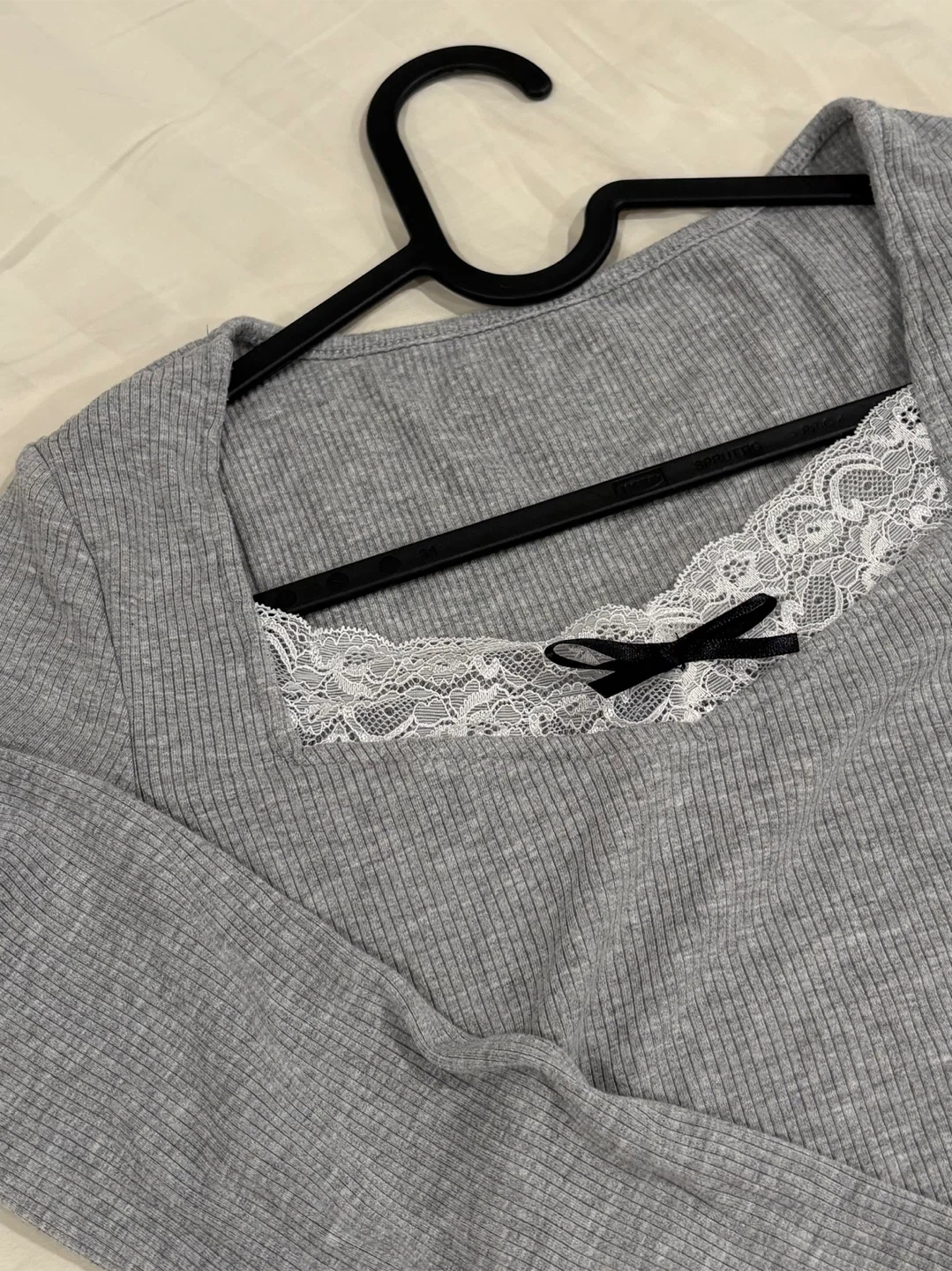 Grey Long Sleeve Top - photo 3
