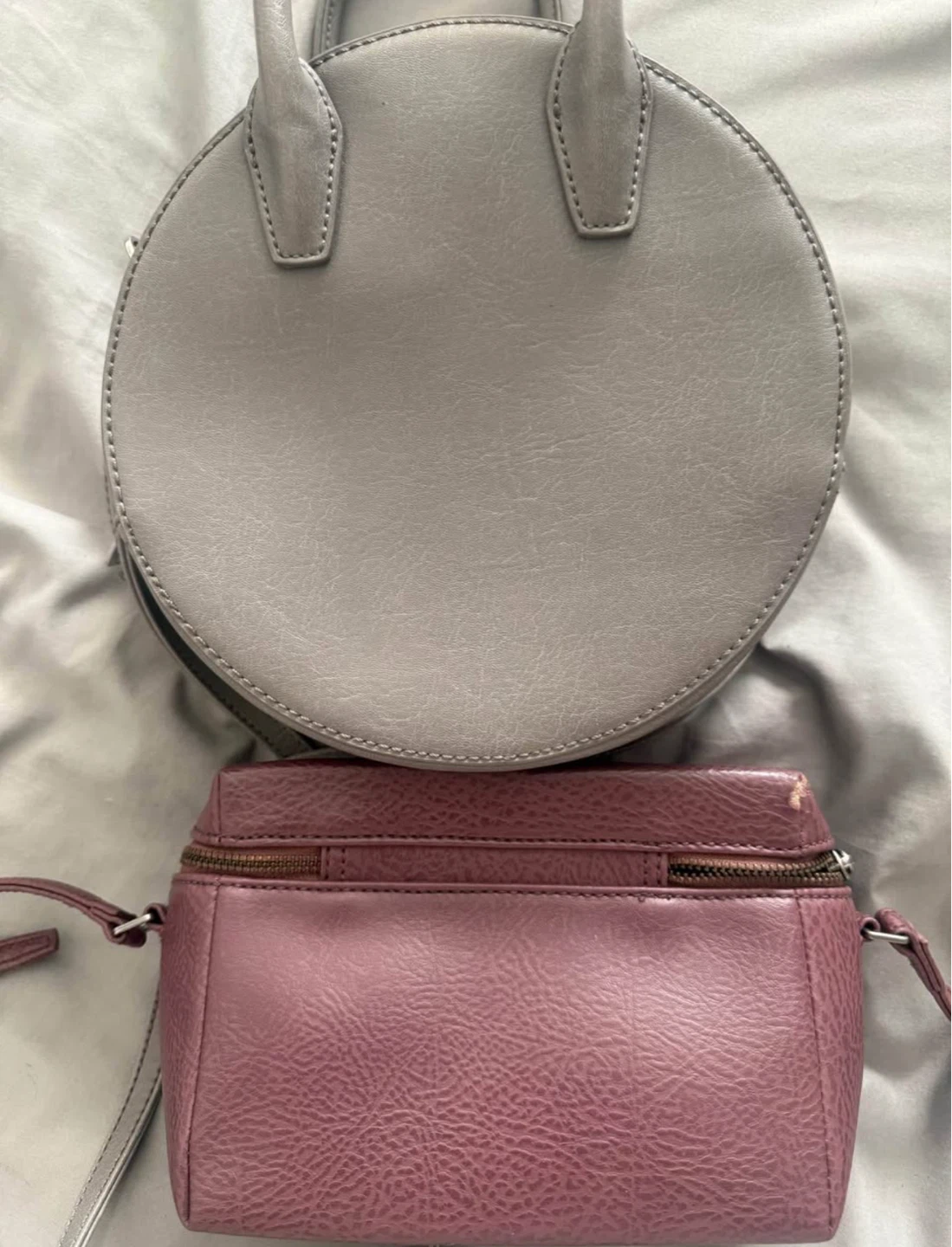 Matt & Nat Grey Circle Bag and Plum Crossbody Bag - photo 2