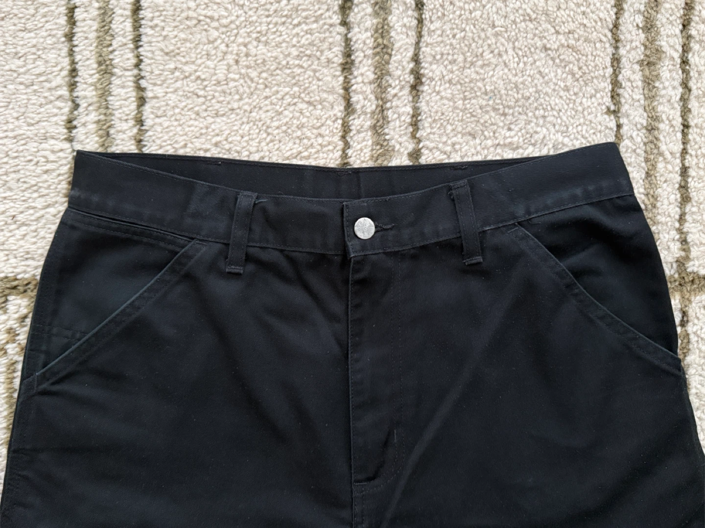 Carhartt WIP Black Simple Pants 32×29 - photo 4