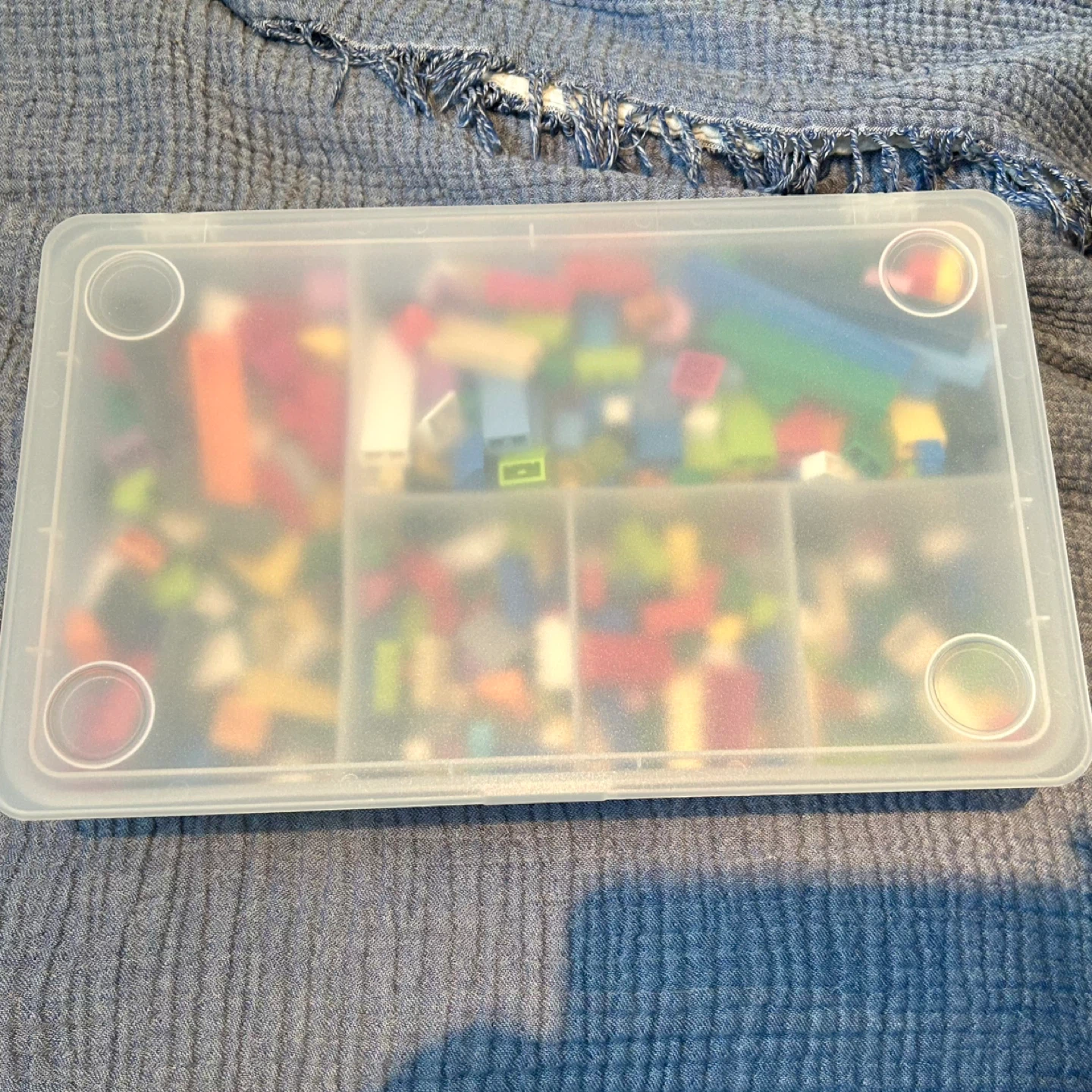 Assorted Lego Bricks, optional Storage Container - photo 2
