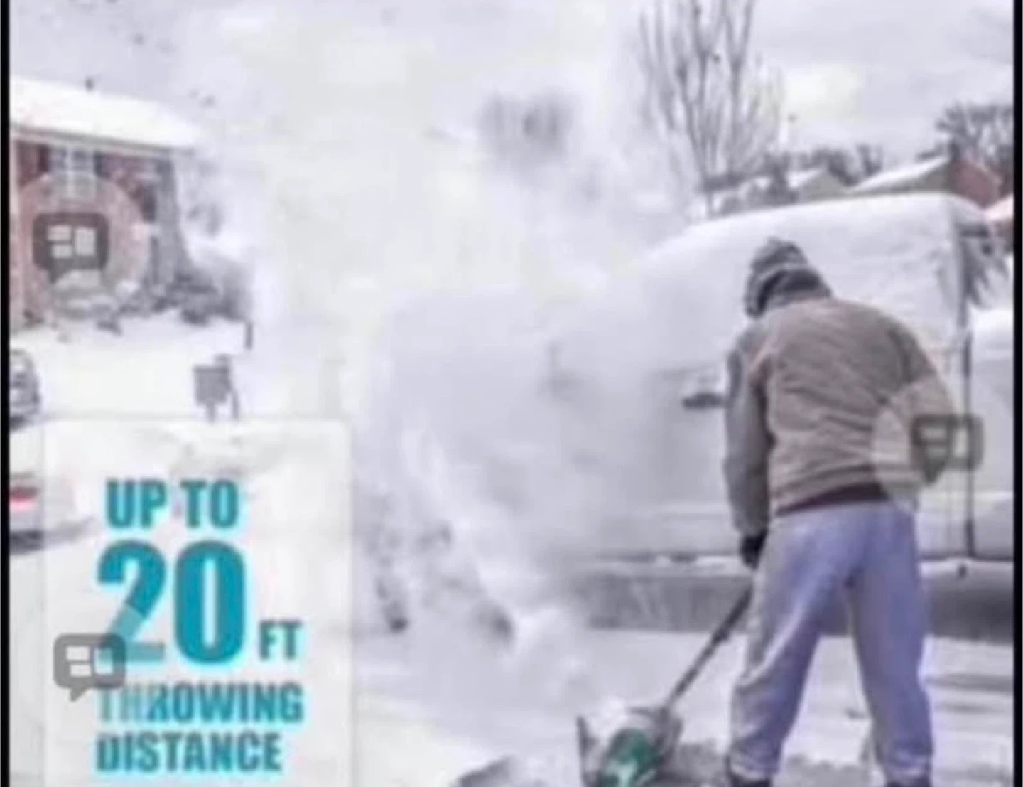 Electric Snow Sweeper/Blower