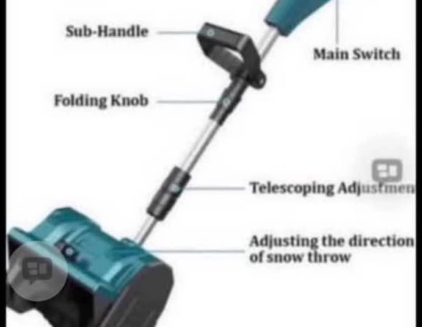 Electric Snow Sweeper/Blower - photo 5