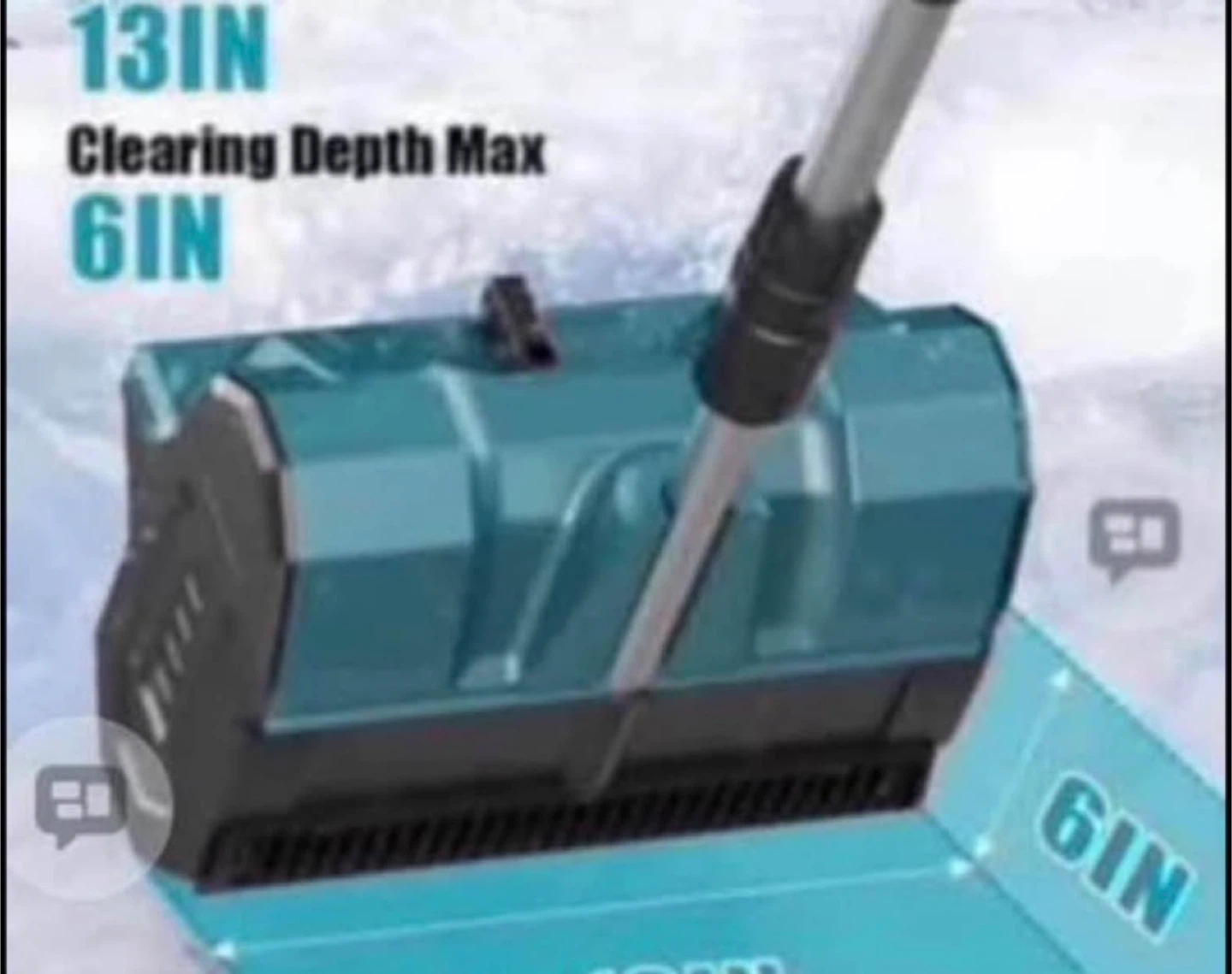 Electric Snow Sweeper/Blower - photo 2