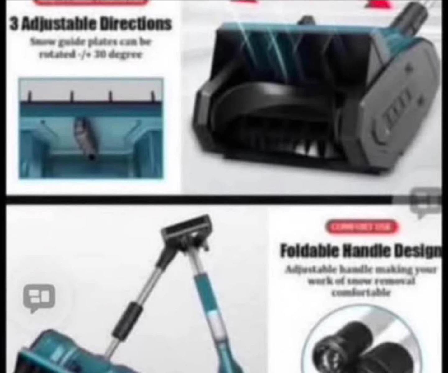 Electric Snow Sweeper/Blower - photo 4