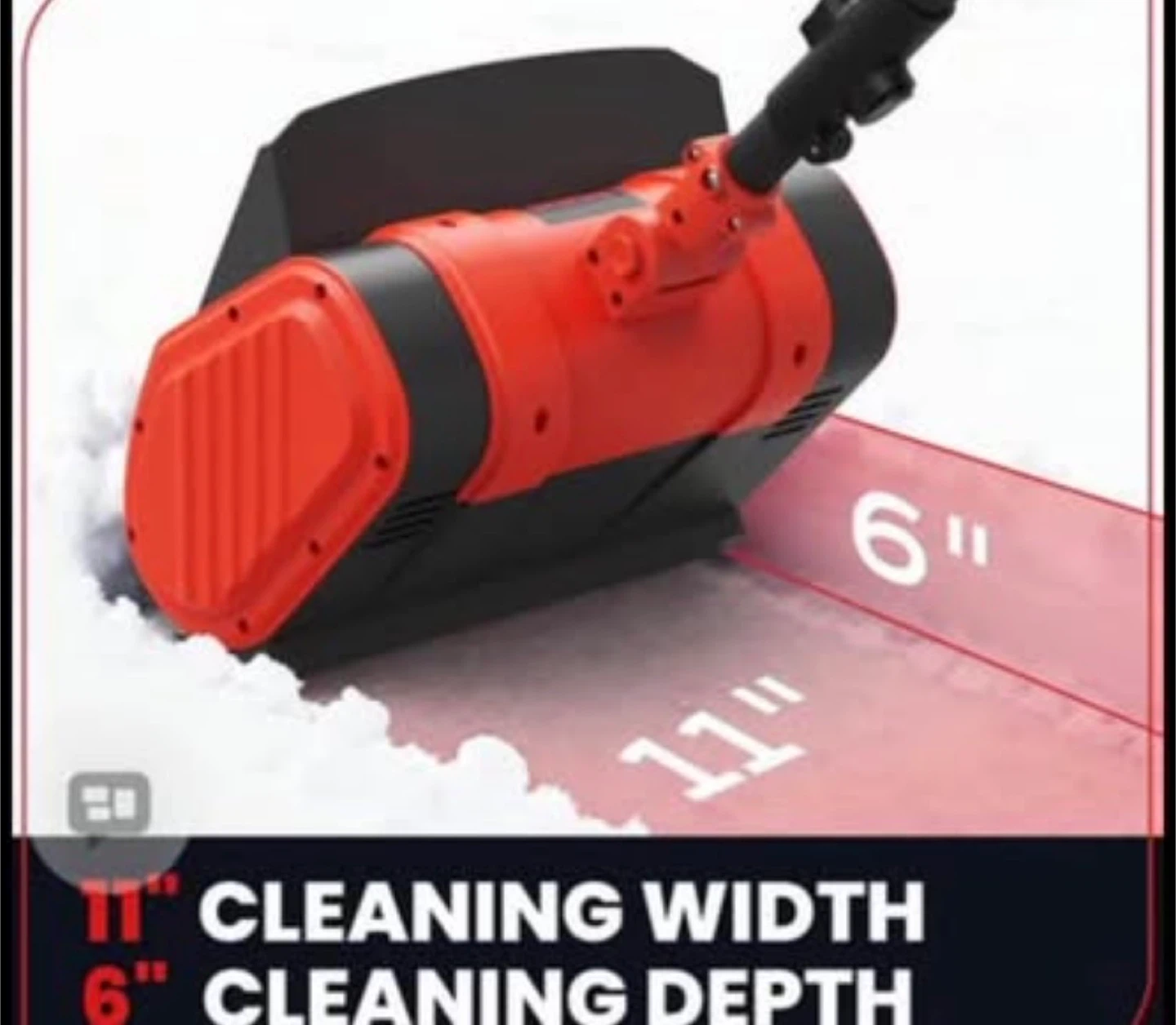 Cordless Snow Blower - 11" Cleaning Width - photo 5