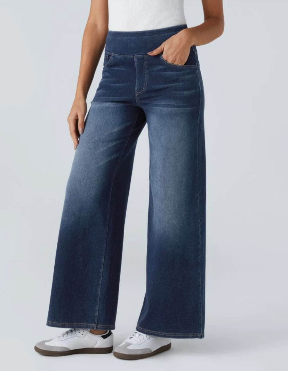 NEW! Halara Flex Wide Leg Jeans