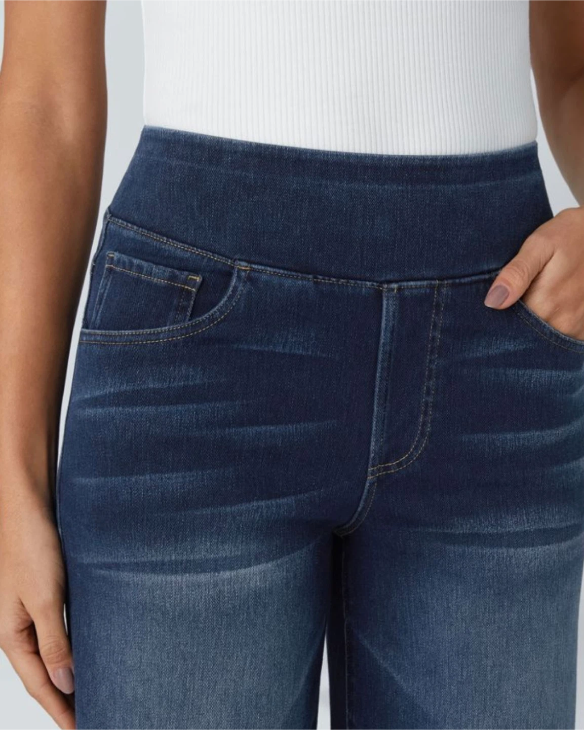 NEW! Halara Flex Wide Leg Jeans - photo 3