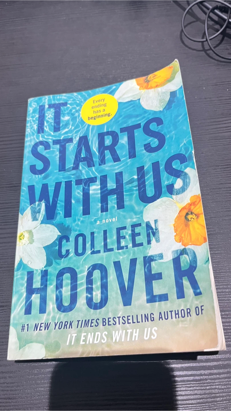 It Starts With Us Novel by Colleen Hoover