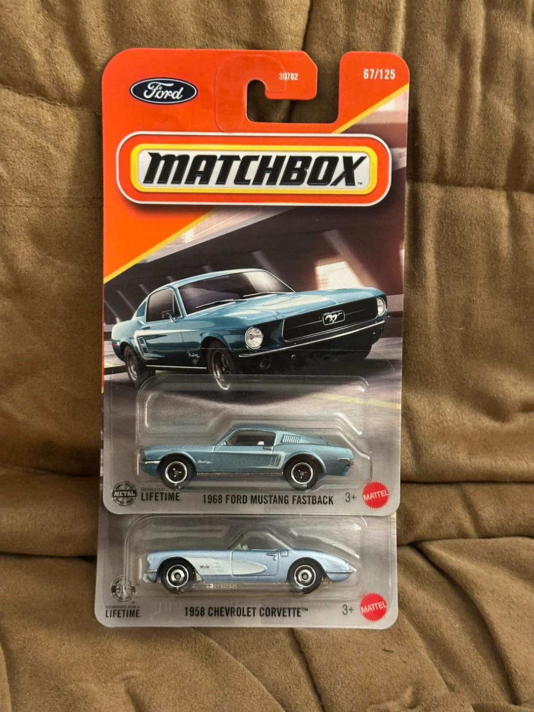 Matchbox 1958 Chevrolet Corvette Die-Cast Car