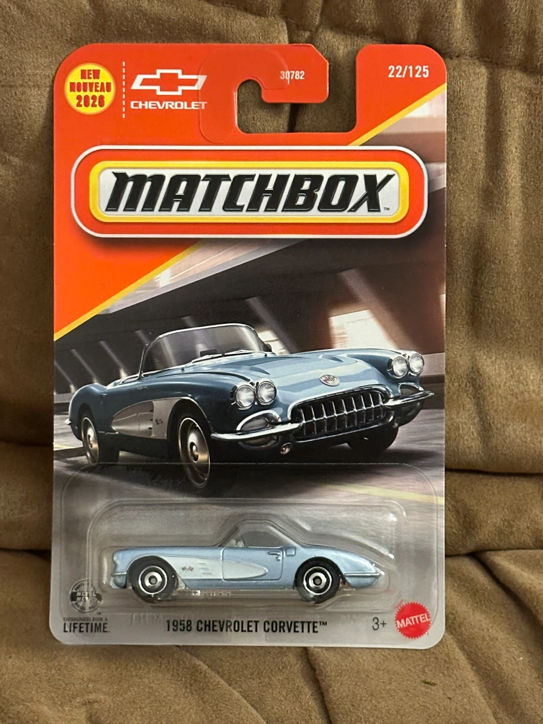Matchbox 1958 Chevrolet Corvette Die-Cast Car - photo 2