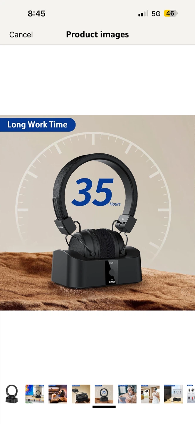 Wireless TV Headphones BTH02 - photo 4