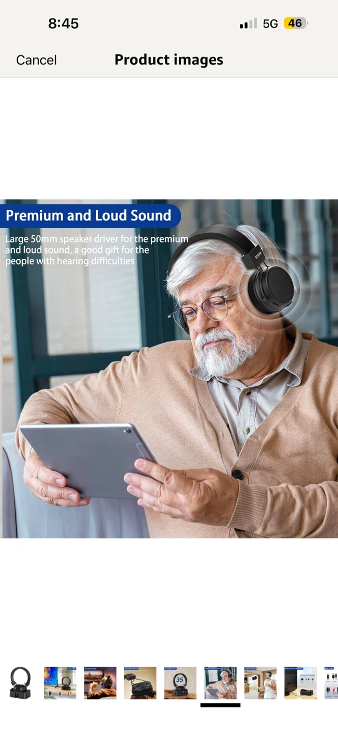 Wireless TV Headphones BTH02 - photo 5