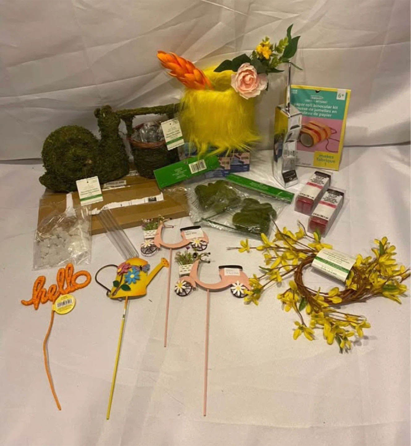 Assorted Spring & Easter Crafting Supplies