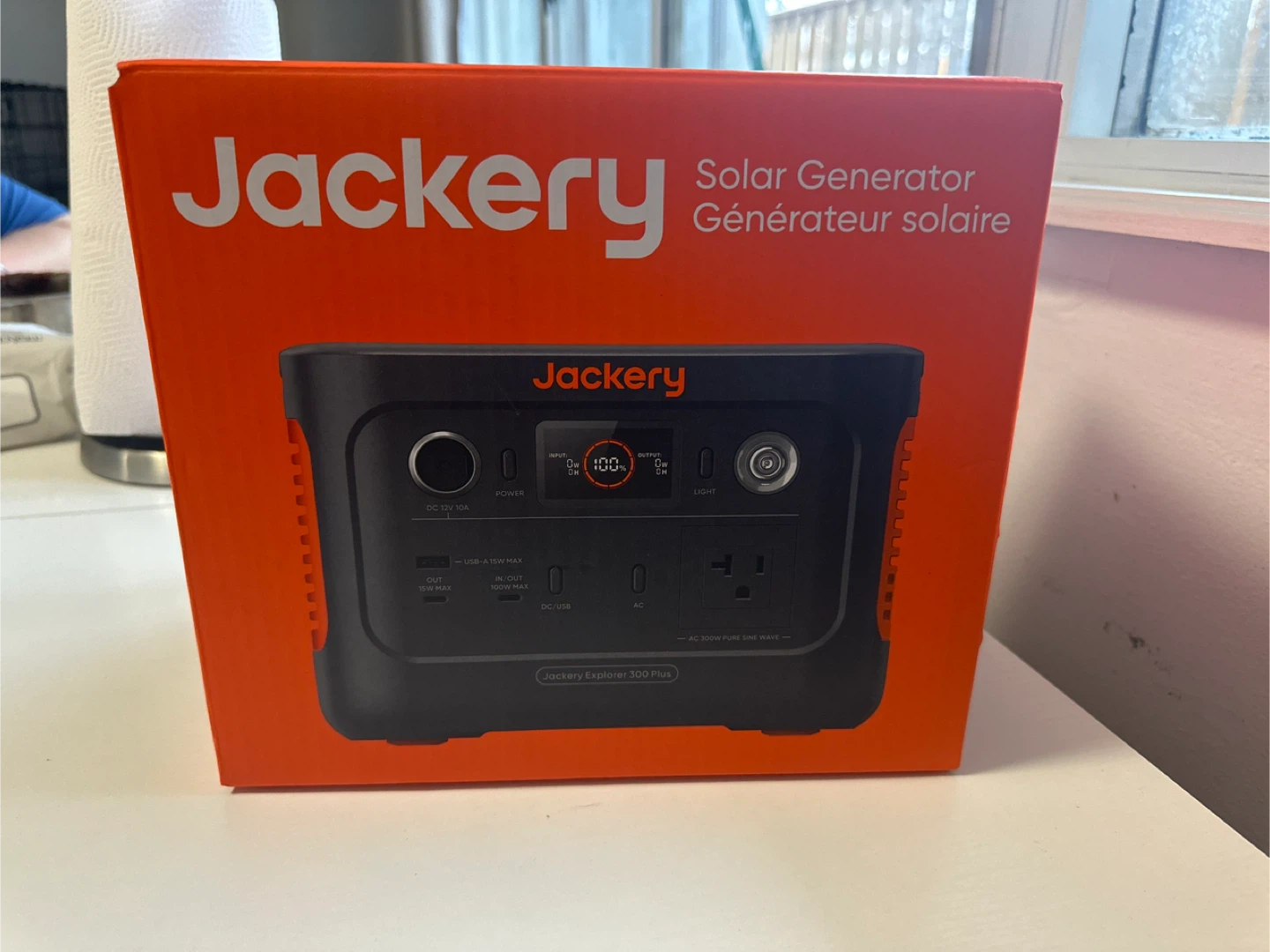 Jackery Explorer 300 Plus Solar Generator Portable Power Station