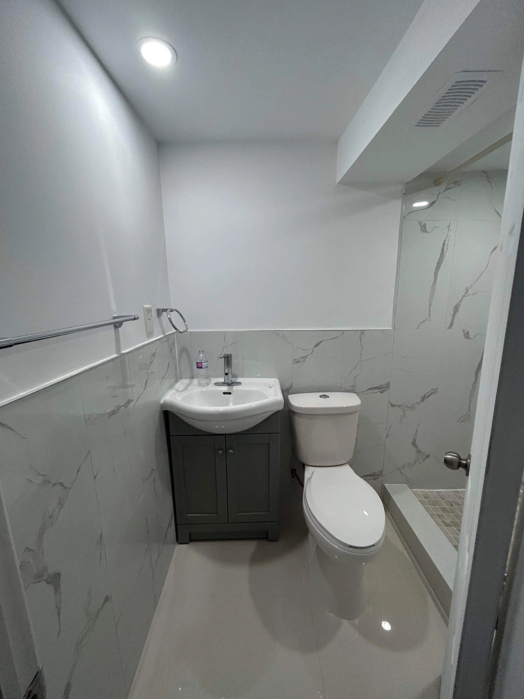 Bathroom Fixtures and Basement Room - photo 5