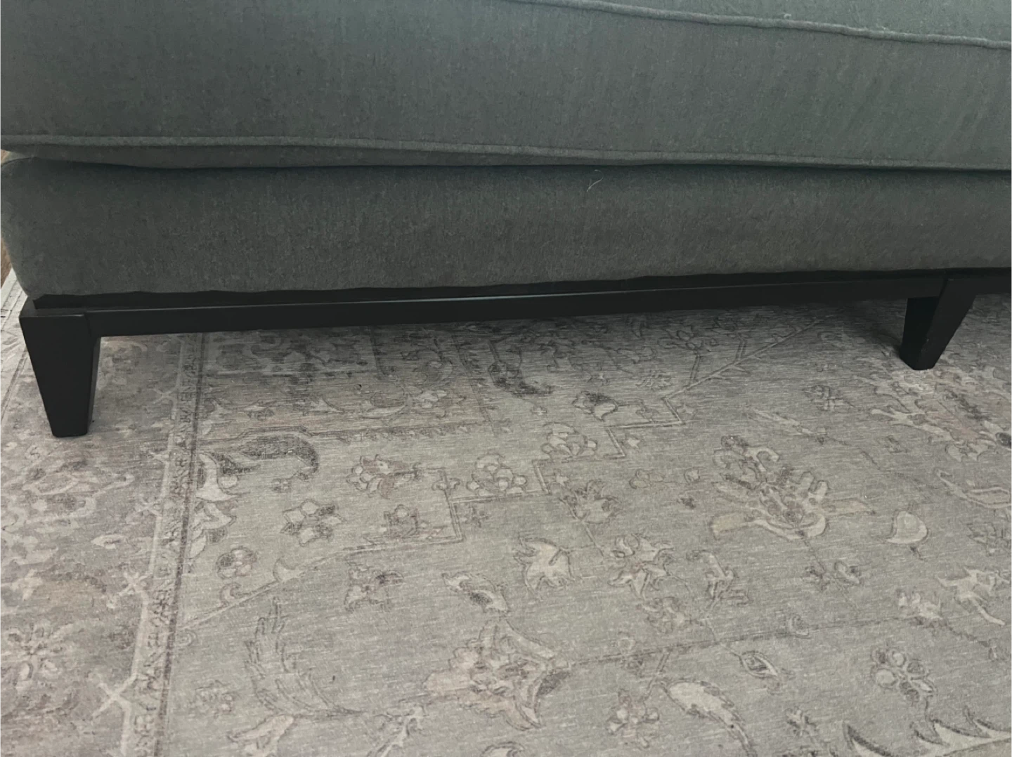 Grey Tufted Sofa - photo 4