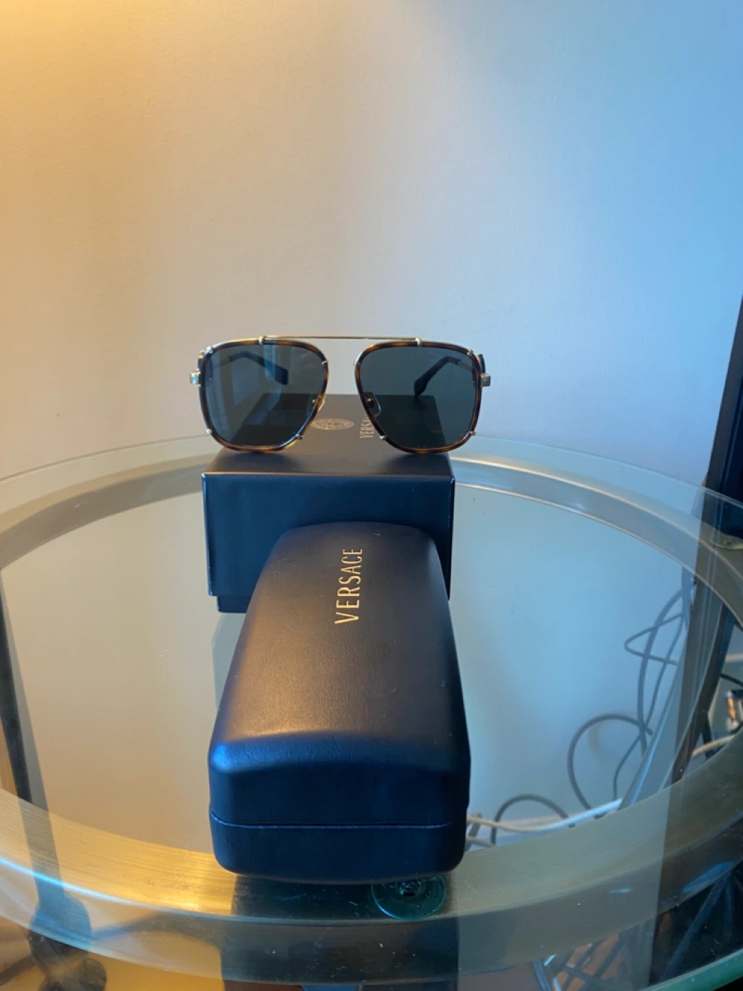 Versace Aviator Sunglasses VE 2233