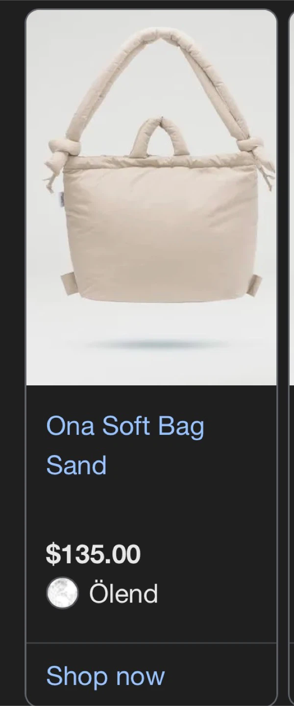 Ölend Ona Soft Bag - white bag - photo 5