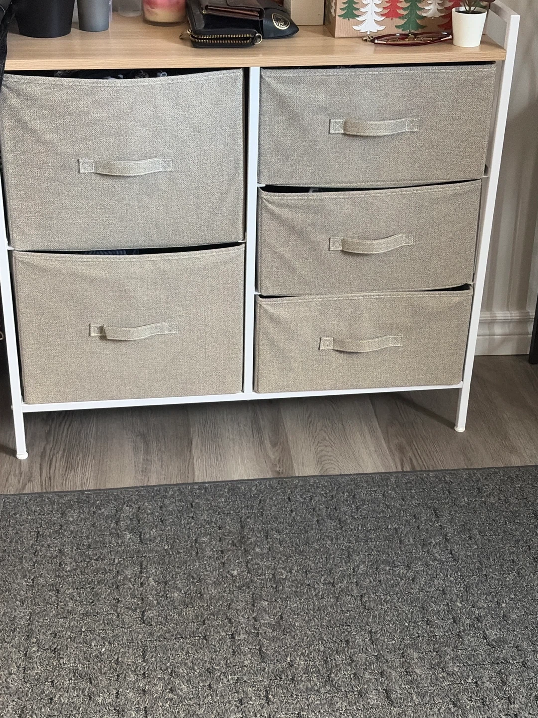 Fabric Storage Dresser with 6 Drawers