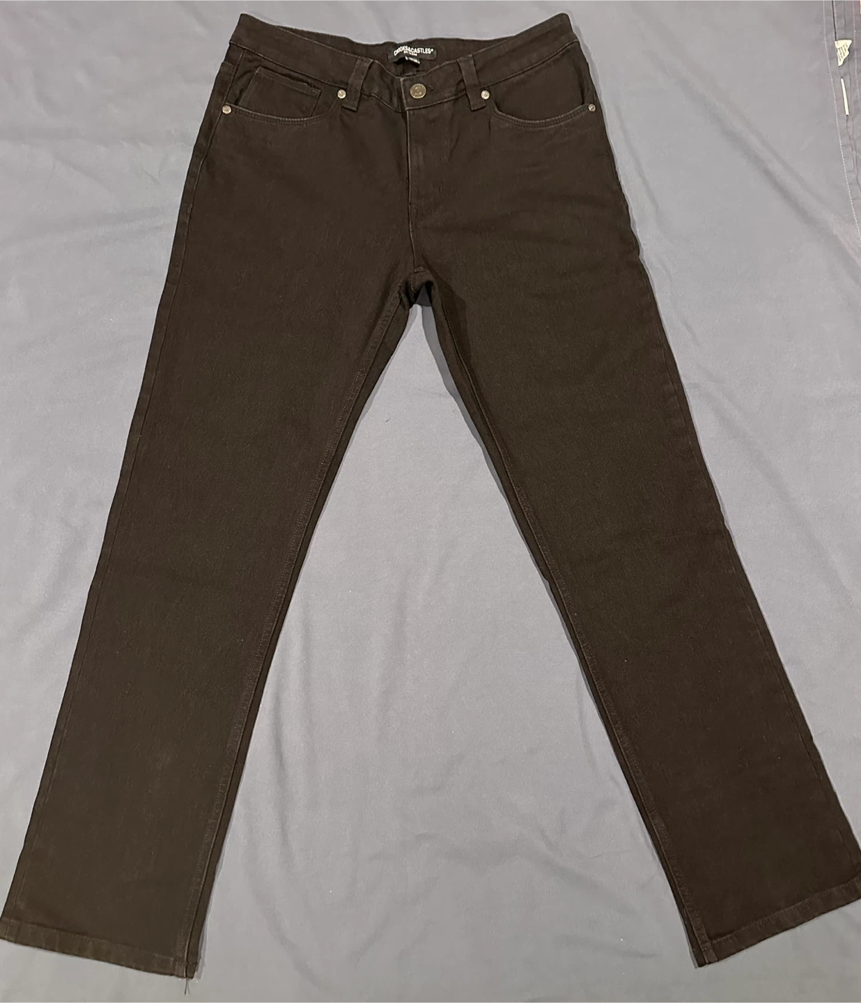 Crooks & Castles Black Jeans Size 32x32