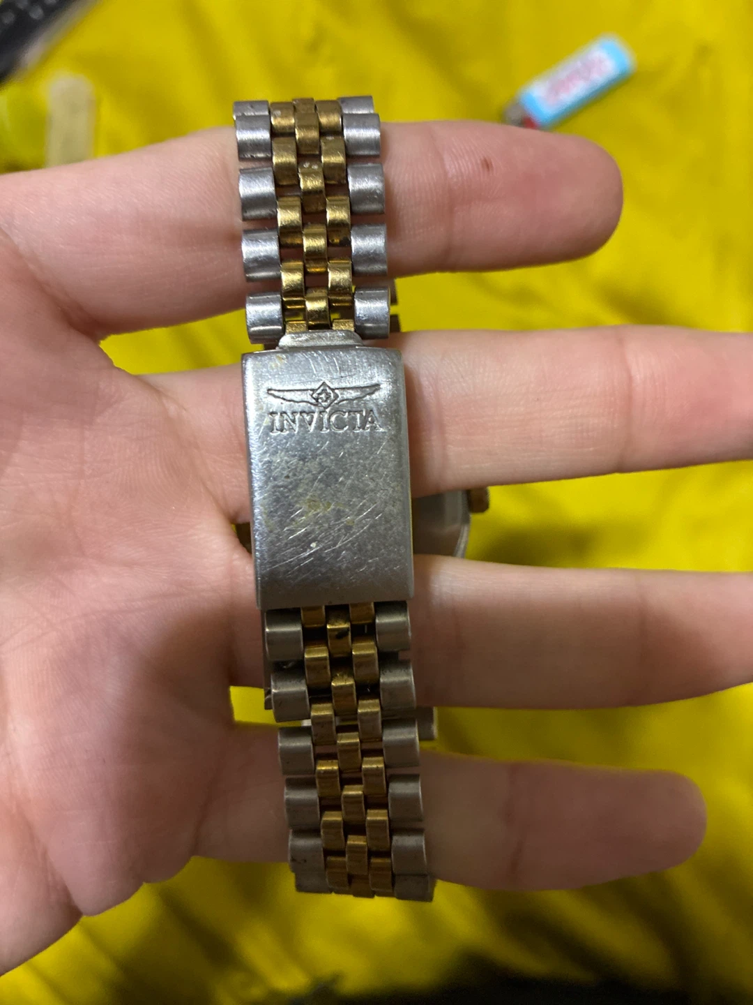 Invicta 8950 Stainless Steel & Gold Tone Quartz Watch - photo 2