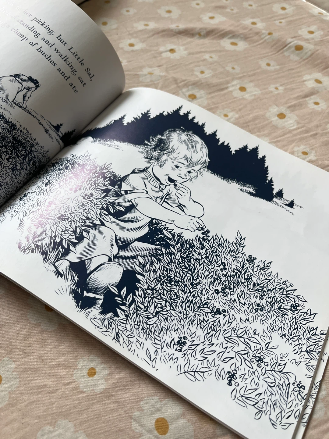 Blueberries for Sal Children's Book by Robert McCloskey - photo 2