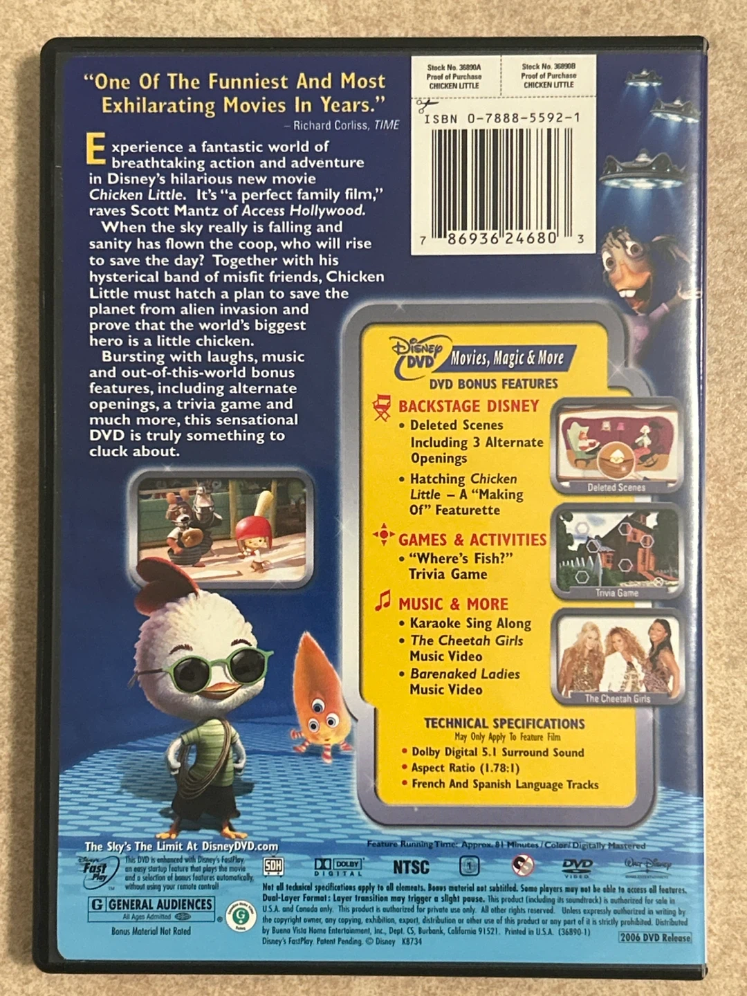 Chicken Little DVD - photo 2