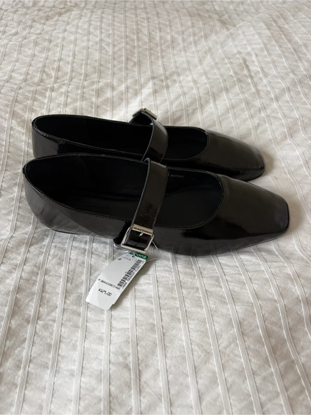 Patent leather Mary Jane flats - photo 2