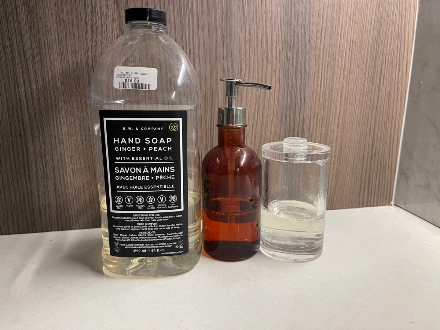 Soap + dispensers