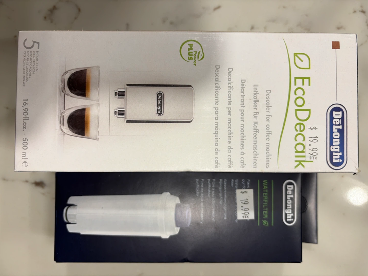 DeLonghi EcoDecalc Eco Decalcifier for Coffee Machines - 500ml