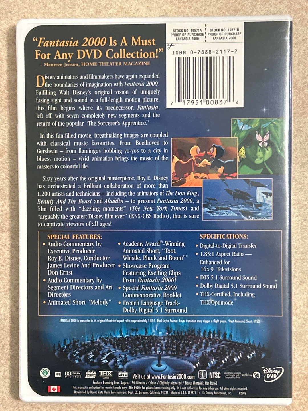 Fantasia 2000 DVD - photo 2