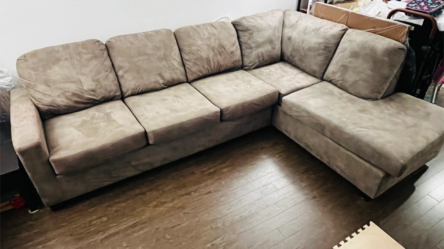 Sectional – Pro Treated & Always Covered  |  MOVE OUT SALE