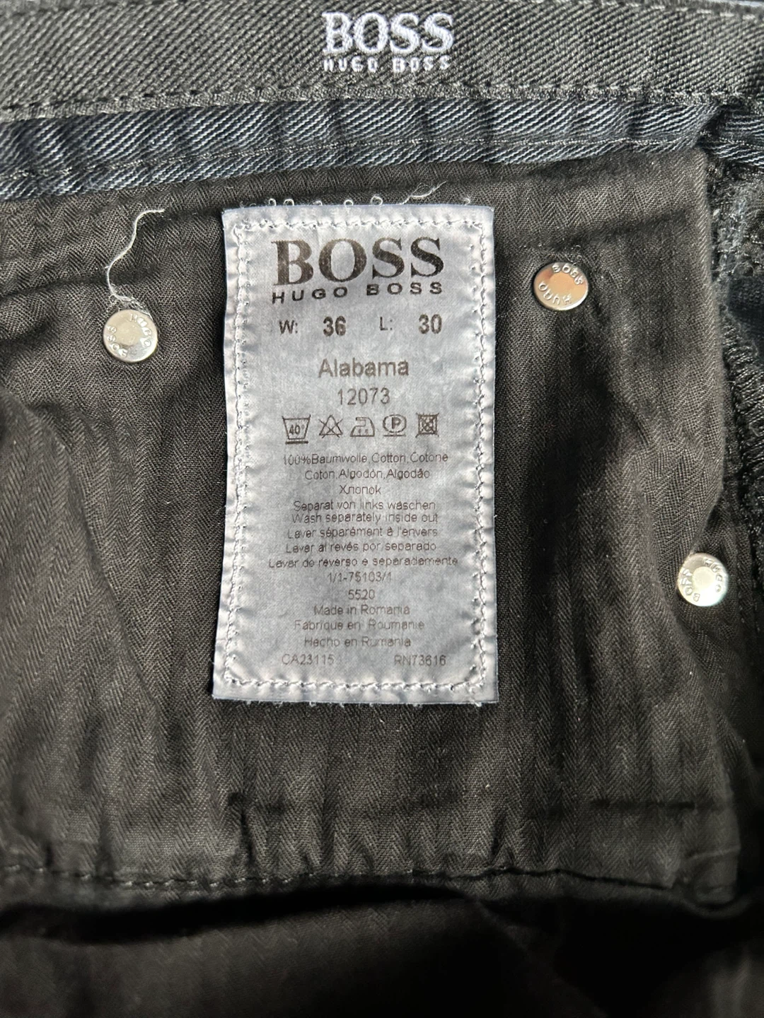 BOSS Hugo Boss Alabama Jeans W36 L30 - photo 2
