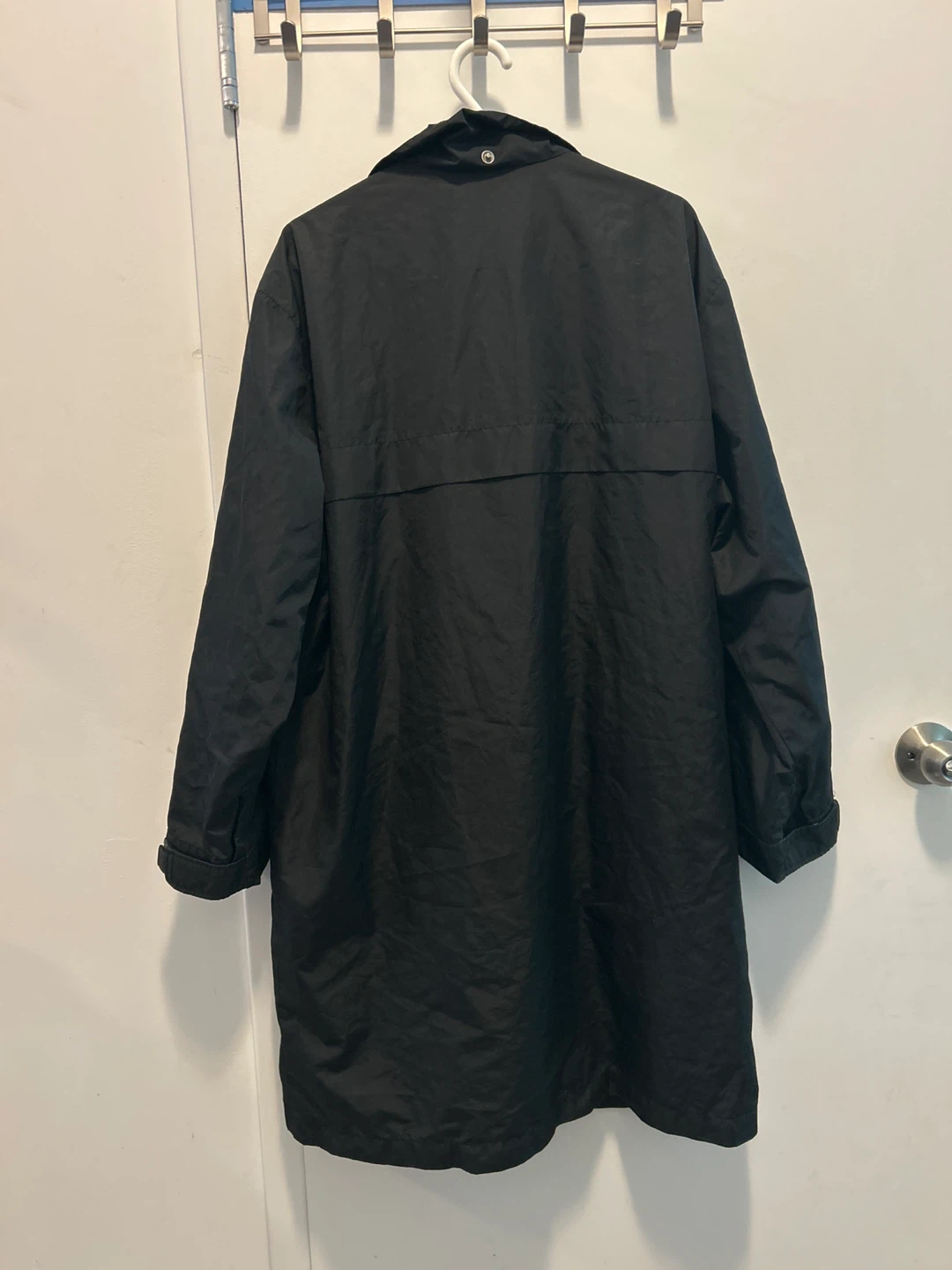 Lacoste Sport Black Jacket Size 50 Trench Coat XL - photo 3