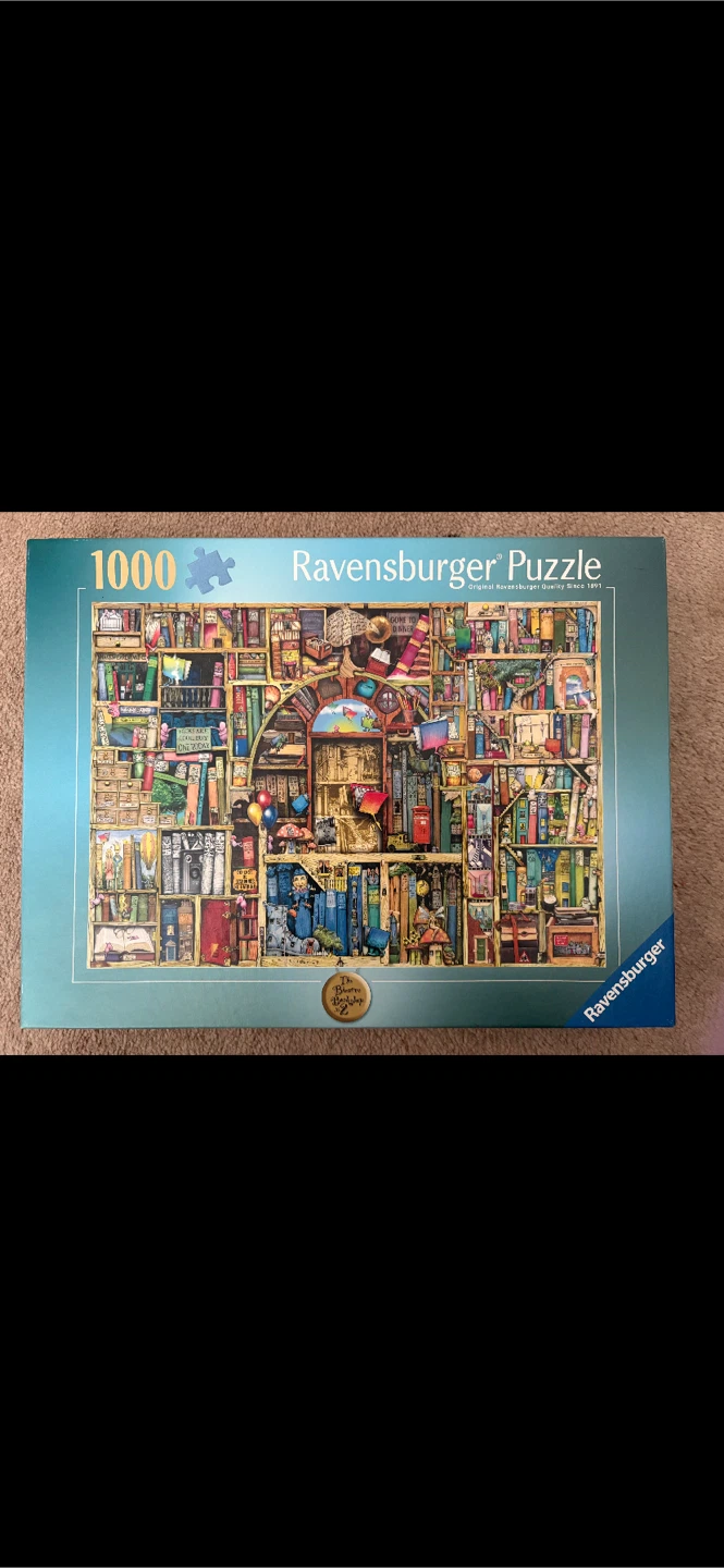 Ravensburger 1000 Piece Puzzle - The Little Library - photo 3