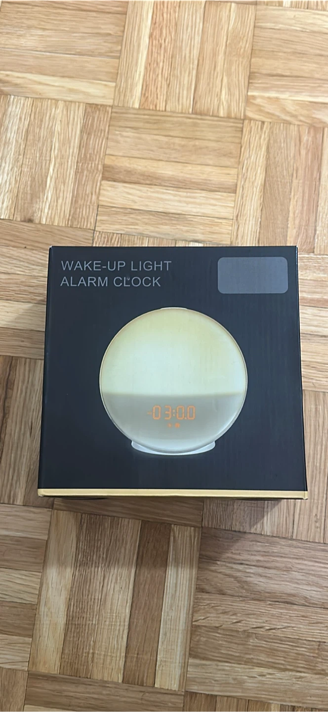 Wake-Up Light Alarm Clock with Sunrise Simulation