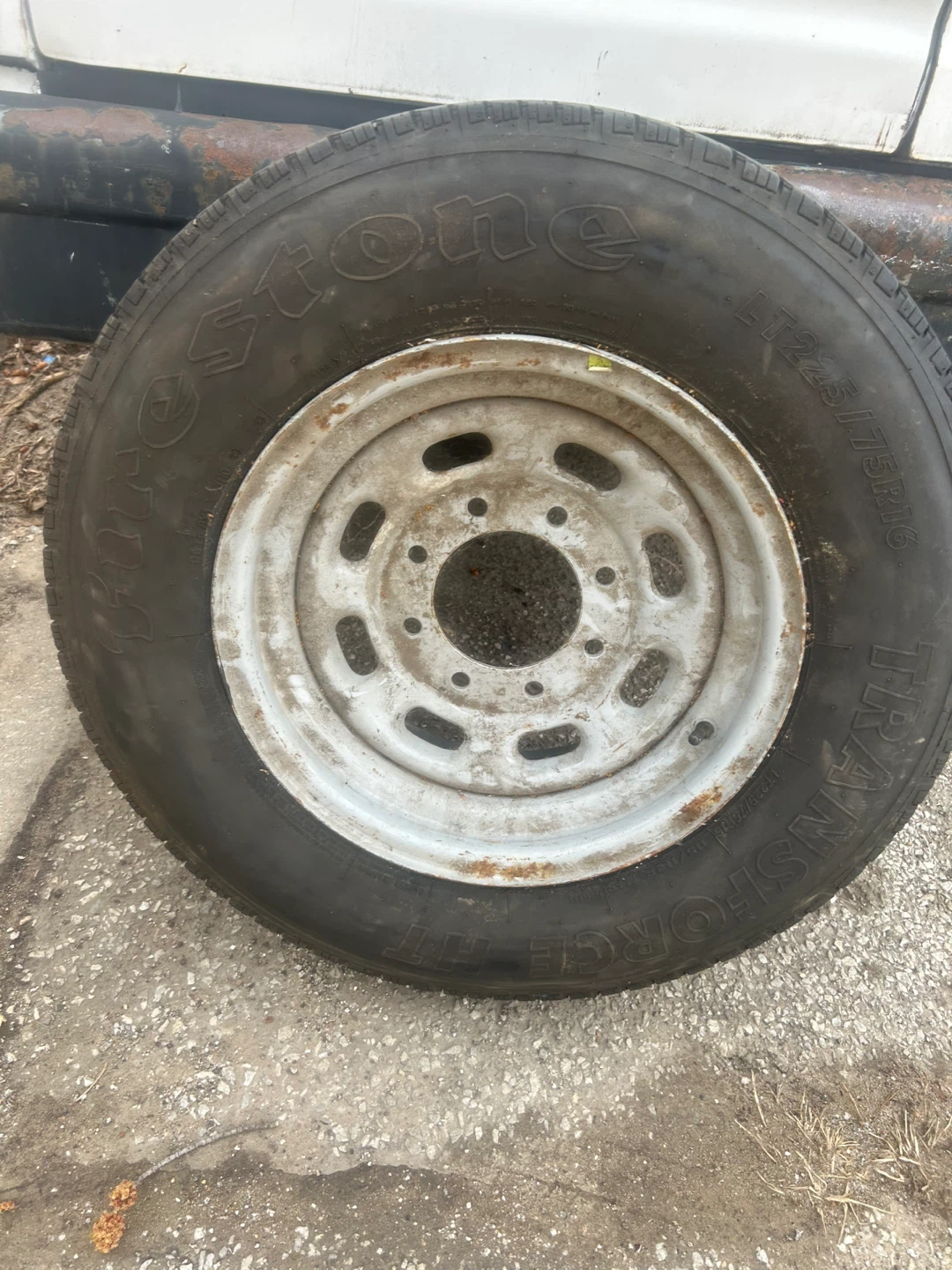 Firestone Transport LT225/75R16 Tire with Rim - photo 2