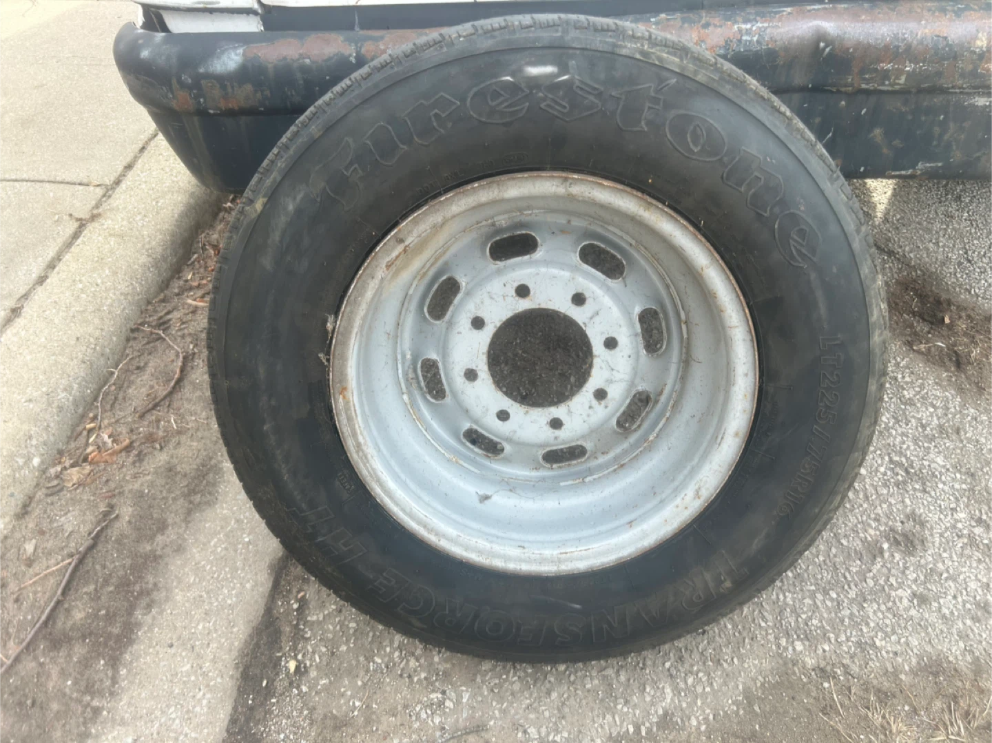 Firestone Transport LT225/75R16 Tire with Rim - photo 3
