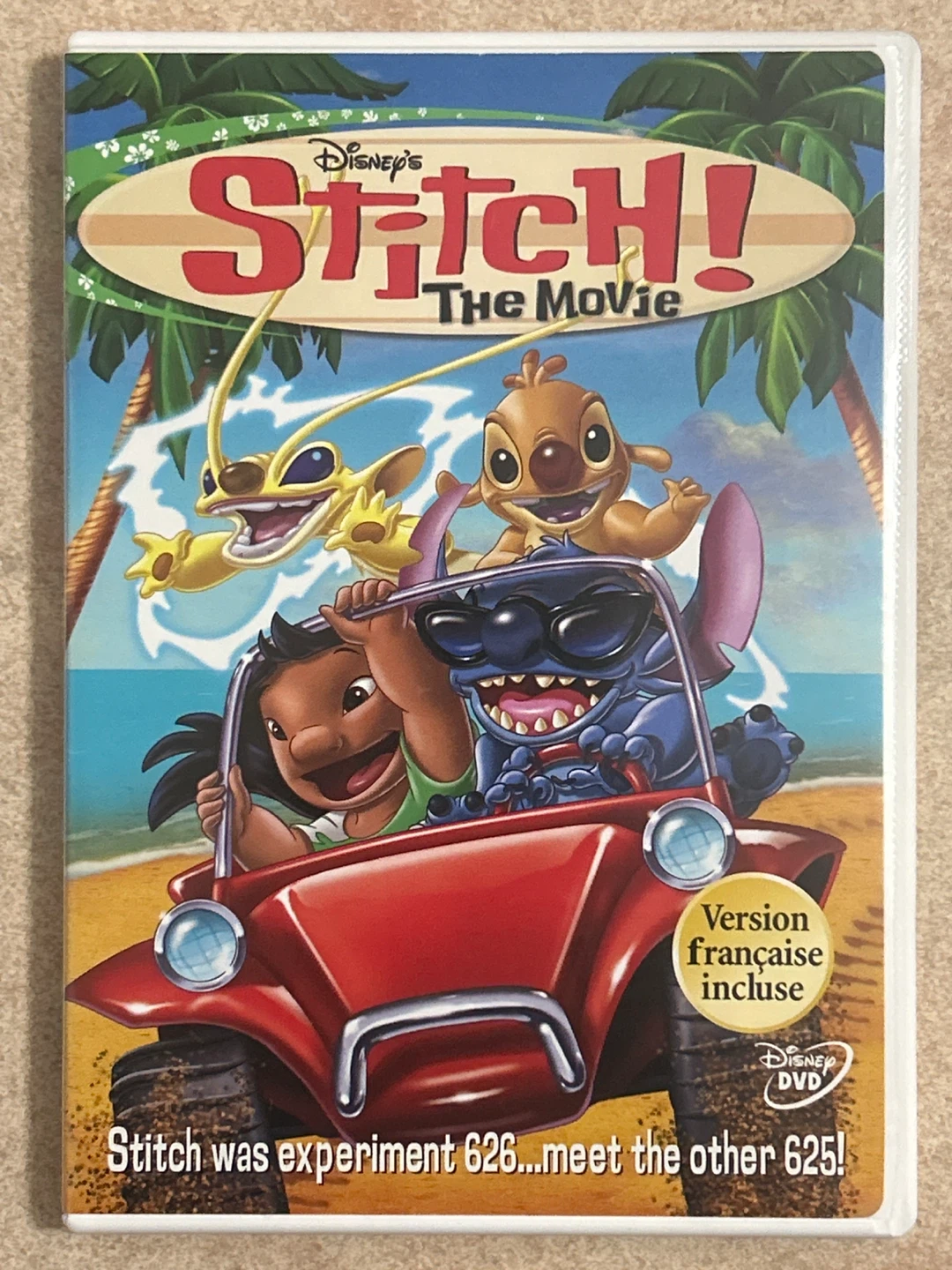 Disney's Stitch! The Movie DVD