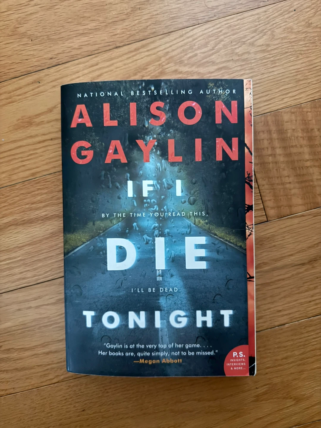 If I Die Tonight by Alison Gaylin Paperback Book