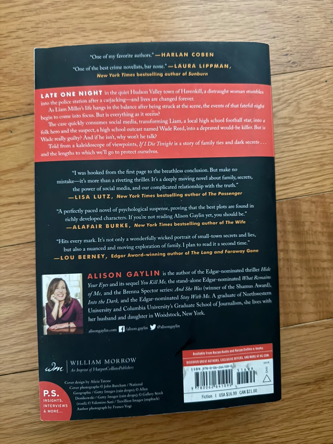If I Die Tonight by Alison Gaylin Paperback Book - photo 2