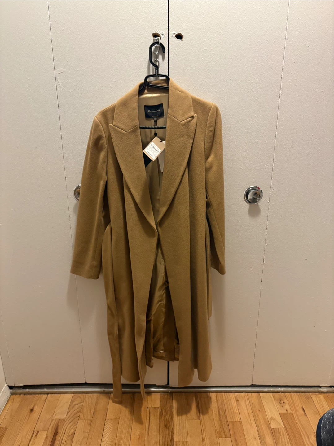 New with labels- Massimo Dutti Camel coat