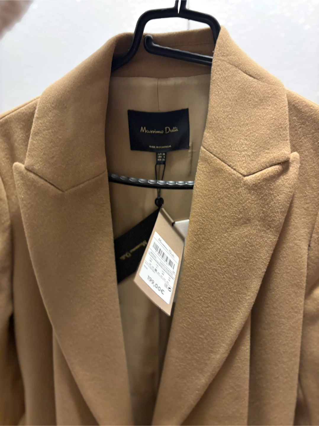 New with labels- Massimo Dutti Camel coat - photo 3