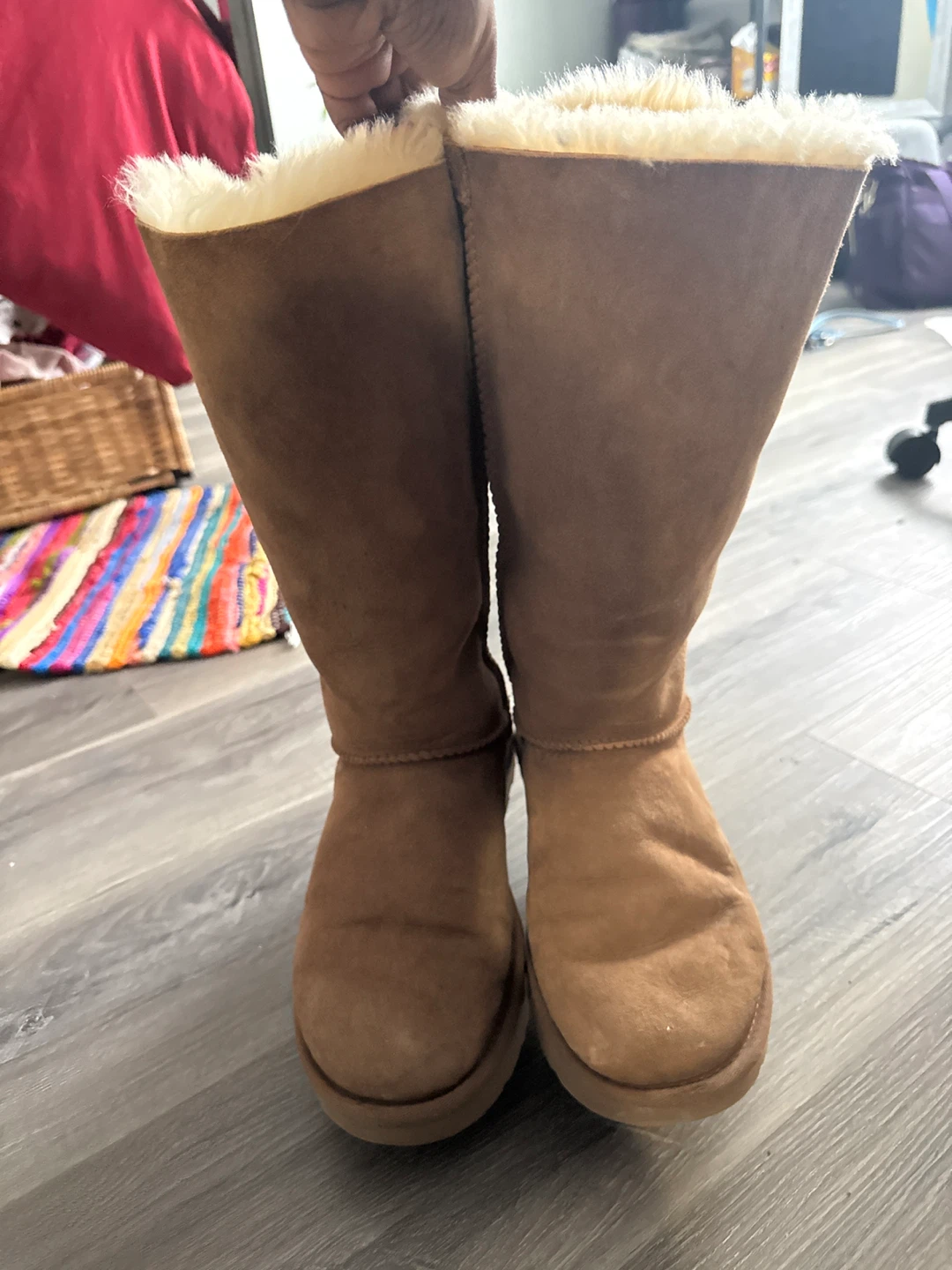 UGG Canada Tall Boots with Bows - Brown - photo 2