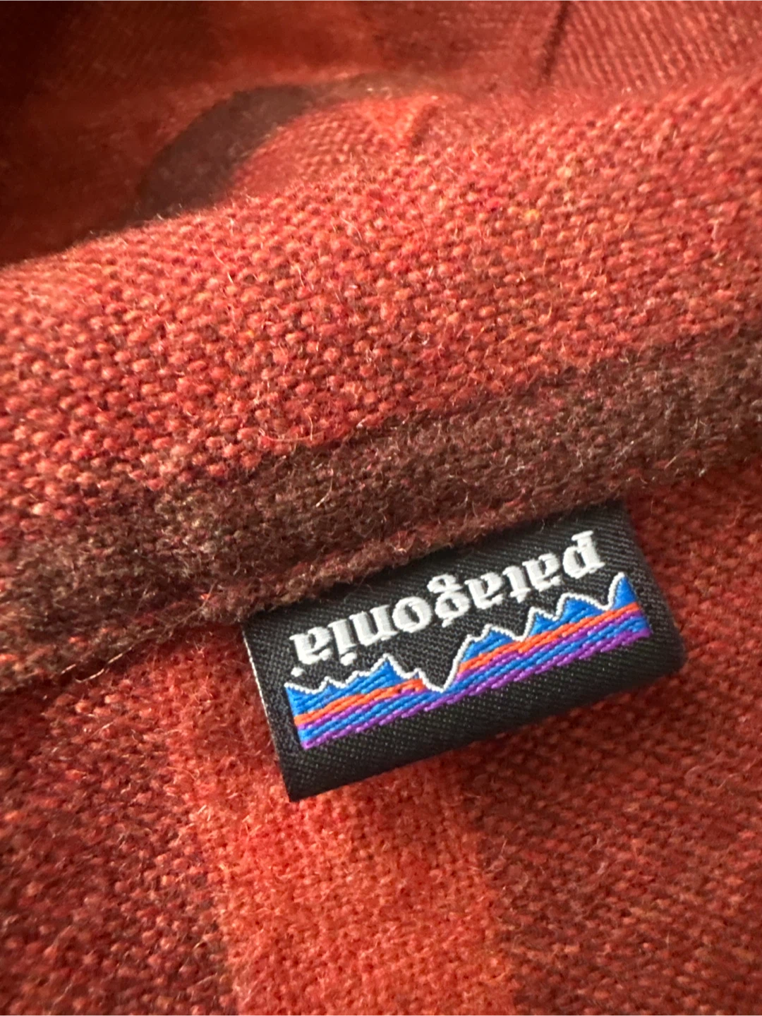 Patagonia Plaid Wool Shirt  - Men's Size Medium - photo 2