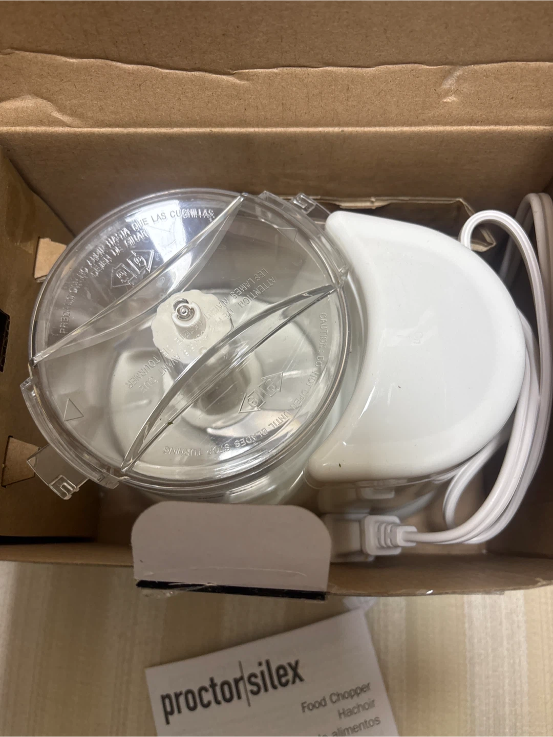 Proctor Silex 72500PS Food Chopper - photo 2